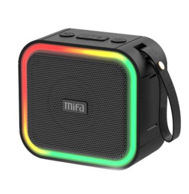 China 2021 NEW mifa F50 BT wireless portable waterproof speaker IPX7 built-in high definition microphone for outdoor party music for sale