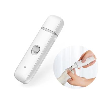 China Hotel Xiaomi Youpin Pawbby Electric Pet Nail Polisher Nail Clippers Electric Dog Cat Nail for sale