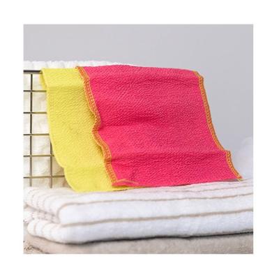 China All Natural Exfoliation Hot Selling High Quality Shower Exfoliating Hand Bath Gloves for sale