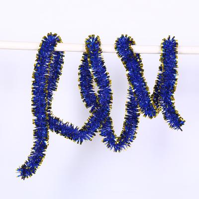 China PET Christmas Braid Wreath Garland , Indoor And Outdoor Solid Braid Christmas Decoration for sale