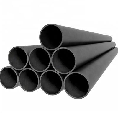 China Liquid Black Pipe ASTM A53 B Grade Straight Seam ERW Steel Pipe Welded Round Steel Pipe for sale