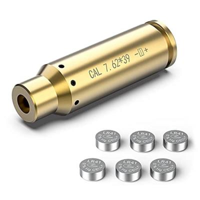 China Brass Boresighter 7.62x39 Dot Laser Bore Sight Training Red Laser Riflescope for sale