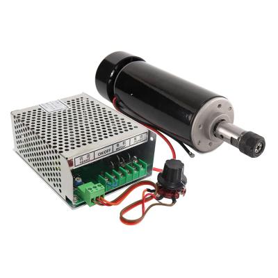 China HanBuild 500w Spindle Motor 52mm Power Supply Drip Proof Air Cooled Gear Governor 5500G.CM For Auto Mower 500W CNC Spindle Motor Kit for sale