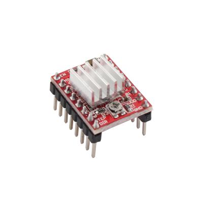 China HanBuild Stepper Motor Reprap Driver A4988 Stapper Steel Stepper Motor Module Met Heatsink For 3D Printer for sale