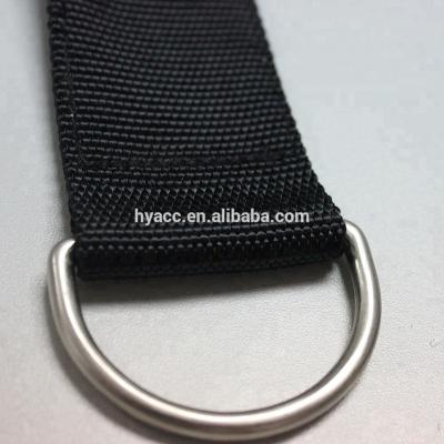 China Luggage Metal Alloy D-Ring Button For Clothes And Luggage for sale