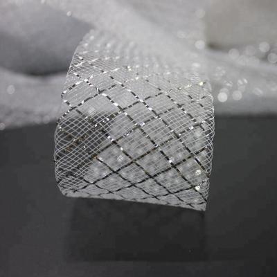 China Eco-Friendly Silver Metal Yarn Polyester Hair Braid for sale