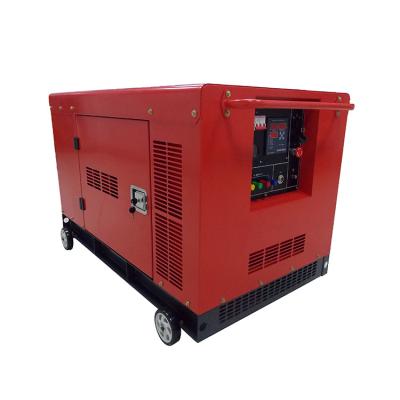 China 10 KVA 2 Cylinder 3 Phase Water Cooled Diesel Generator IF1200T3 for sale