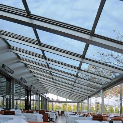 China Modern clear apartment tempered laminated glass roof panels for sale