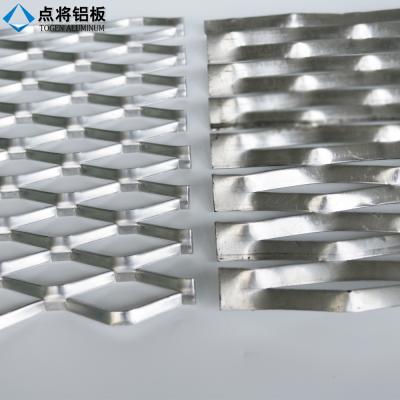 China Decorative Aluminum Expanded Mesh Customized Mesh For Indoor Decoration for sale