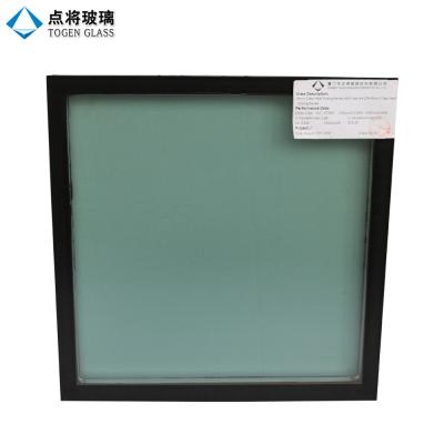 China Togen Contemporary Low E Coated Reflective Building Double Glazing Glass for sale