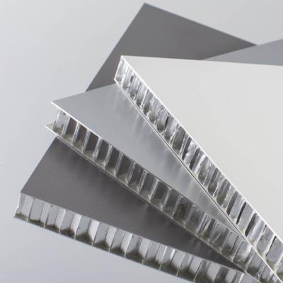 China Exterior Aluminum PVDF Coating 20mm Honeycomb Panel for sale