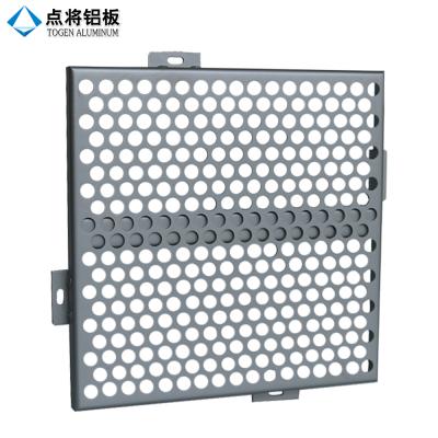 China Modern Decorative Exterior Aluminum Perforated Sheet for sale