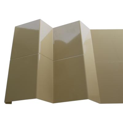 China Modern Decorative 3D Curved Irregular Aluminum Panel for sale