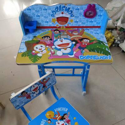 China Portable Children'S Desk And Chair Set With Storage Study for sale