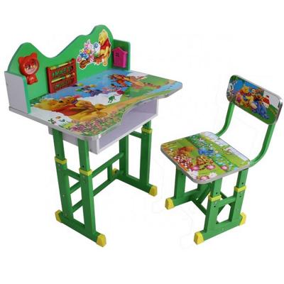 China Study Toddler Desk And Chair With Storage Kids Learning 70x44x66cm for sale