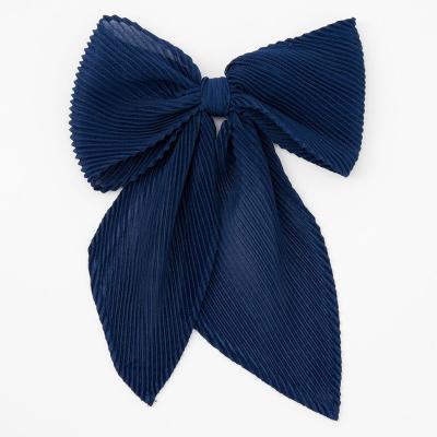 China Wholesale Beautiful Women Boutique Ribbon Hair Clips Grosgrain Bowknot Hair Cut Headwear For Girls Children for sale