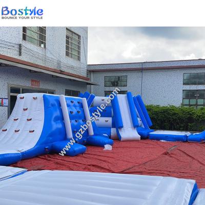 China Plato 0.9mm PVC Tarpaulin Inflatable Floating Sport Aqua Water Fun Park Game Aqua Park For Lake for sale