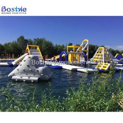 China PVC Customized Water Park Inflatable Floating Aqua Park Inflatable Water Park Inflatable Prices for sale