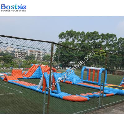 China 0.55+0.9mm PVC Floating Inflatable Lake Water Games Inflatable Aqua Park For Sea Water Park for sale