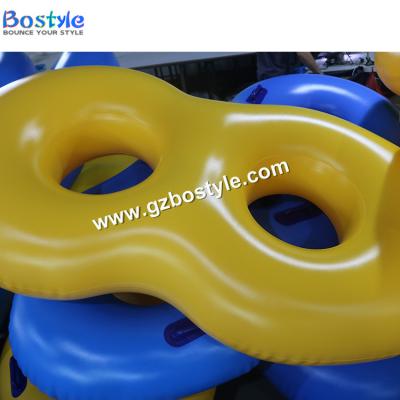 China Swimming Float Ring Inflatable Swimming Ring PVC Durable Water Park Tube for sale