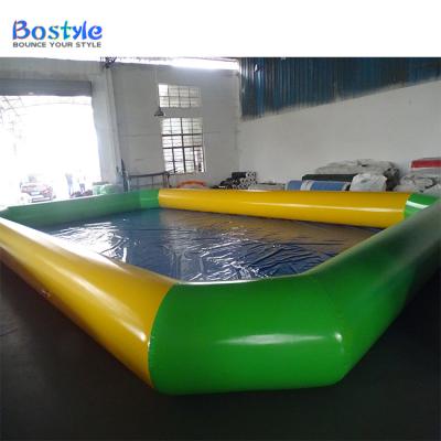 China Hot Selling Plato 0.55mm PVC Tarpaulin For Sea Adult Swimming Pool Inflatable Swimming Pool for sale