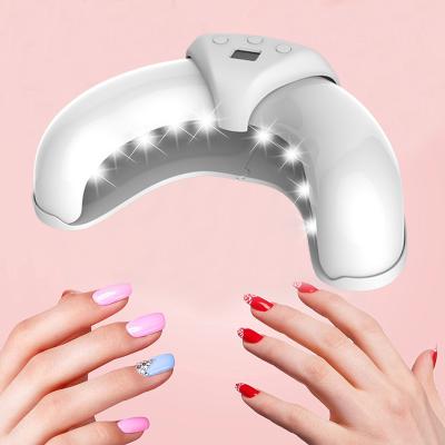 China Memory Function ABS SUN UV Gel Light UV Nail Dryer For Gel Nail Polish Curing Lamp With Sensor 3 Timers UV Lamp Nail Mini for sale