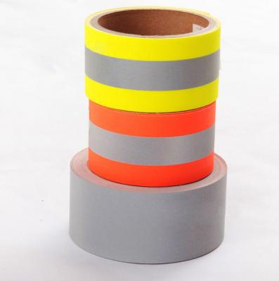 China orange, yellow, silver color Reflective Material for sale