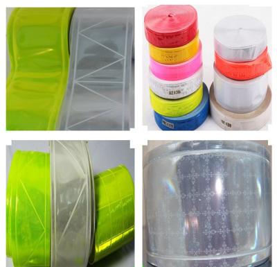 China PVC crystal lattice Reflective Material for sale