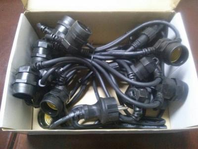 China Waterproof  IP44 in E14 holiday Belt Light 15 meter length for sale