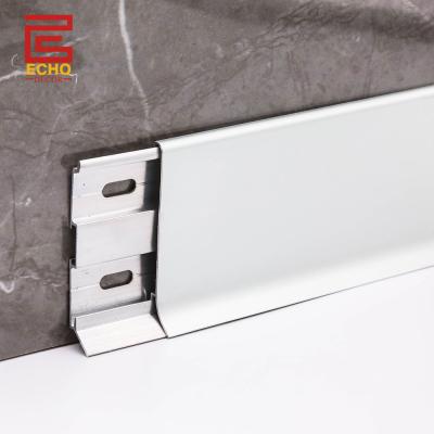 China Interieur 80mm Skirting Board Profiel Wit Skirting Rande Trim Te koop