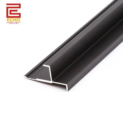 China Decorative Interior Corner Wall Panel Trim 10mm Vinyl Wall Base Molding for sale