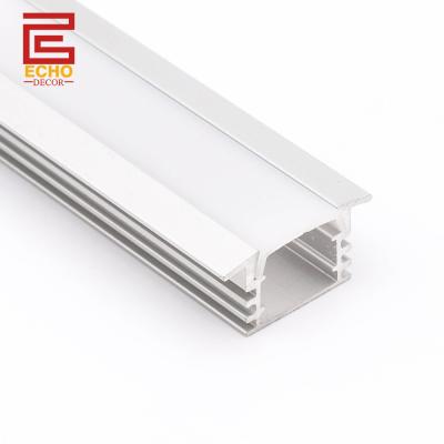 China Silver 15mm LED Profile Aluminium LED Strip Light Channel For Ceiling for sale