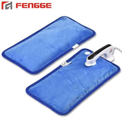 China Large Size Rechargeable FLANNEL Heat Pack Electric Hot Water Bag for Heating Hands and Shoulders for sale