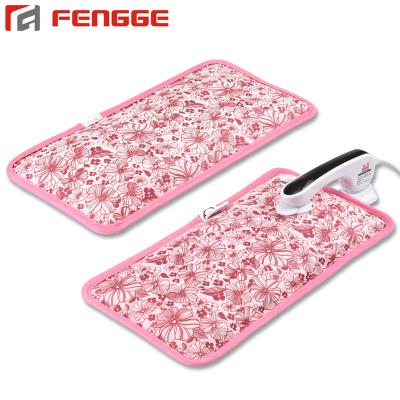 China Large Size FLANNEL Electric Heating Package Rechargeable Hot Water Bottle for sale