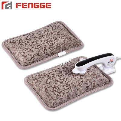 China FLANNEL Pillow Shape Rechargeable Heat Pack Warmer Electric Hot Water Bottle for sale