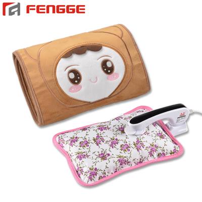 China Rechargeable FLANNEL Hand Warmer Heater Bag Electric Hot Water Pack With Cover for sale