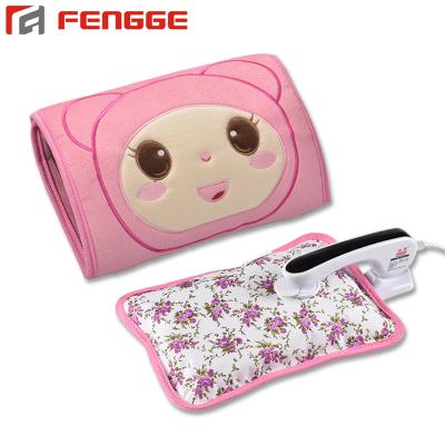 China FLANNEL Hand Electric Heat Warmer Pack Rechargeable Hot Water Bag With Soft Cover for sale