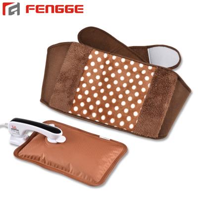 China FLANNEL Waist Rechargeable Heater Electric Hot Water Heat Pack With Belt for sale