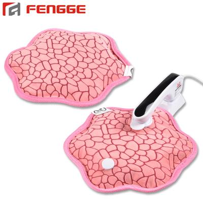 China FLANNEL Petal Shape Rechargeable Heat Pack Electric Hot Water Bag for sale