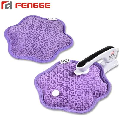 China FLANNEL Round Shape Heating Rechargeable Bag Electric Hot Water Package for sale