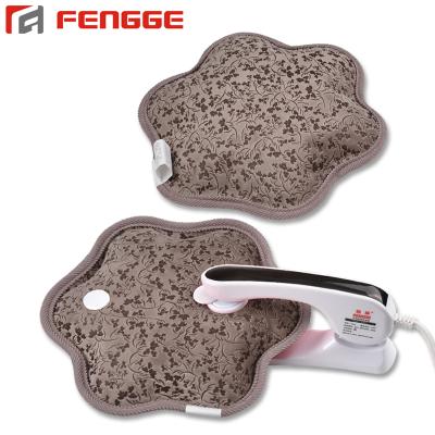 China FLANNEL Petal Shape Bag Electric Heating Rechargeable Hot Water Bottle for sale