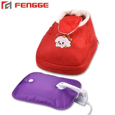 China Rechargeable FLANNEL Feet Warmer Heat Pack Electric Hot Water Bag The Foot Warmer for sale