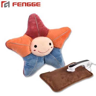 China Rechargeable Heat Pack FLANNEL Hot Water Electric Hot Water Bag with Plush Toy Doll for sale