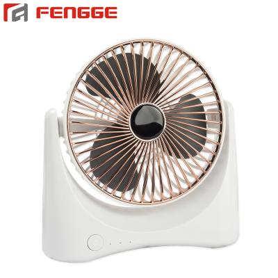 China 5V Small Car Table Fan Personal USB Rechargeable Desktop Fan 3 Speed ​​Plastic Electric Desktop Fans For Air Cooling for sale