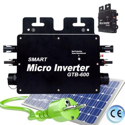 China 600W Solar Inverter With Communication Monitoring Solar Power Generation System , Modemless Configuration 281mm*200mm*40mm for sale