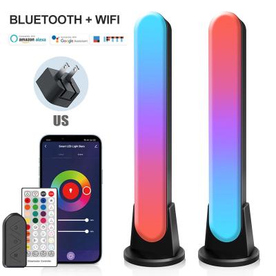 China Modern Computer Smart Desk Computer Smart BT Light Gathering Lamp BT App Control Music Rhythm Music Lights Game Bar TV Symphony RGB Wifi RGB Ambient Lamp for sale