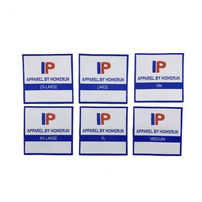 China OEM Manufactarer Viable Hand Made Successive Serial Number Labels For Police Garment for sale