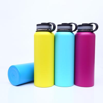 China Sustainable Wholesale Gym Vacuum Insulated Water Bottle Stainless Steel Water Bottles for sale