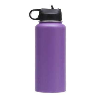 China Sustainable Wide Mouth Water Bottle Insulated Double Wall Stainless Steel Water Bottle for sale