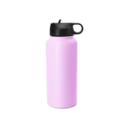 China New Amazon Stainless Steel Water Bottle 32 Ounce 1000ml Large Bottle Sustainable Vending Wall Double Insulated for sale